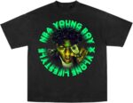 YoungBoy NBA x Vlone Cross Roads Tee